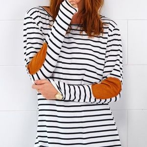 Cupshe Line Of Work Stripe Printing Dress
small