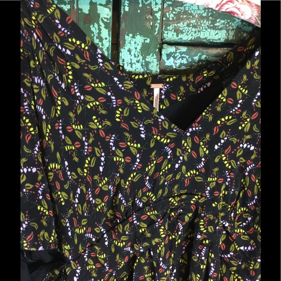 Free People Meet Virginia Printed Romper - Picture 4 of 6