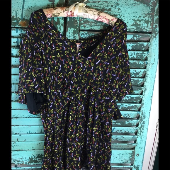 Free People Meet Virginia Printed Romper - Picture 5 of 6