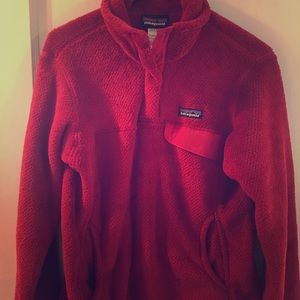 Red Patagonia Fleece