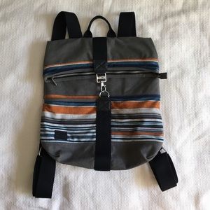 TOMS striped backpack. PRICE REDUCED!