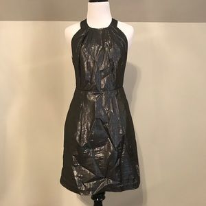BCBGeneration Metallic Cocktail Dress