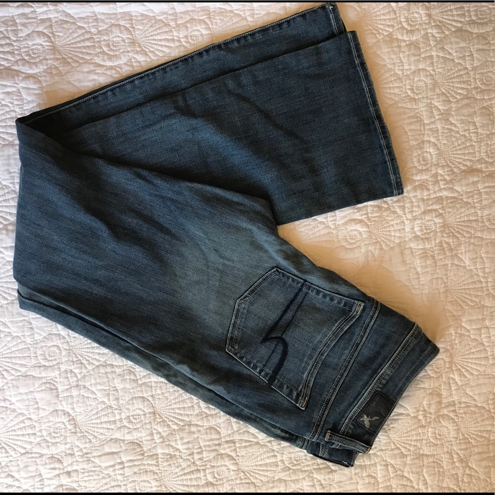 American Eagle Kick Boot Jeans - 8 long NWOT