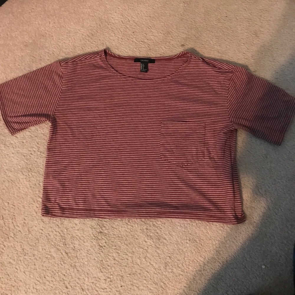 Stripped crop top