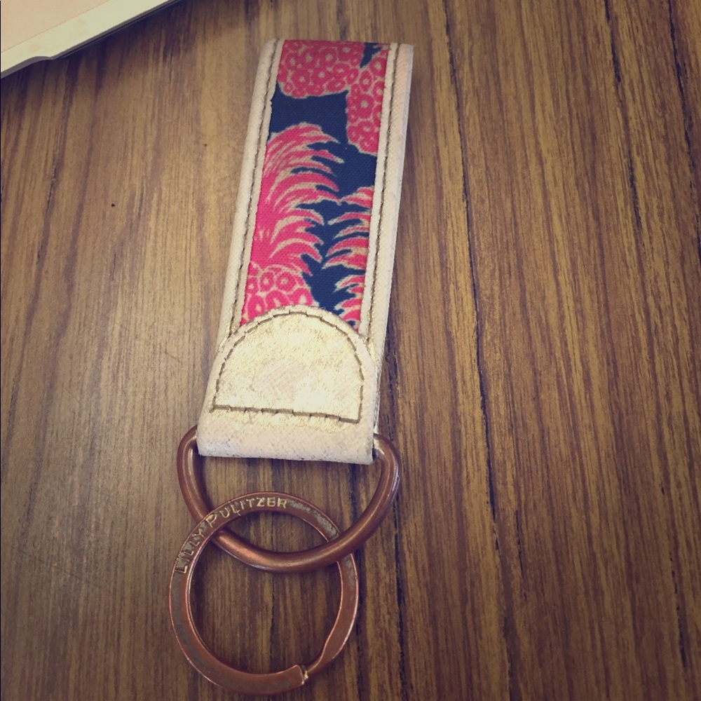 Used Lilly Pulitzer key chain