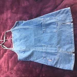 Denim dress