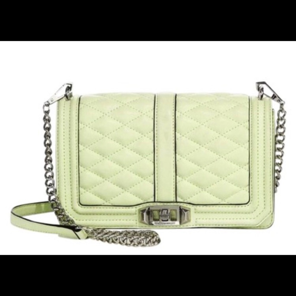 ⚡️SALE⚡️Love Quilted Leather handbag