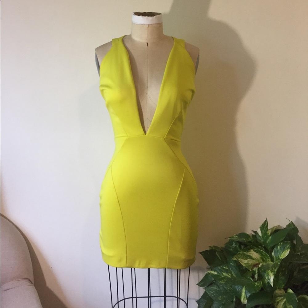 Highlighter 🌼Yellow 🌼Mini Dress