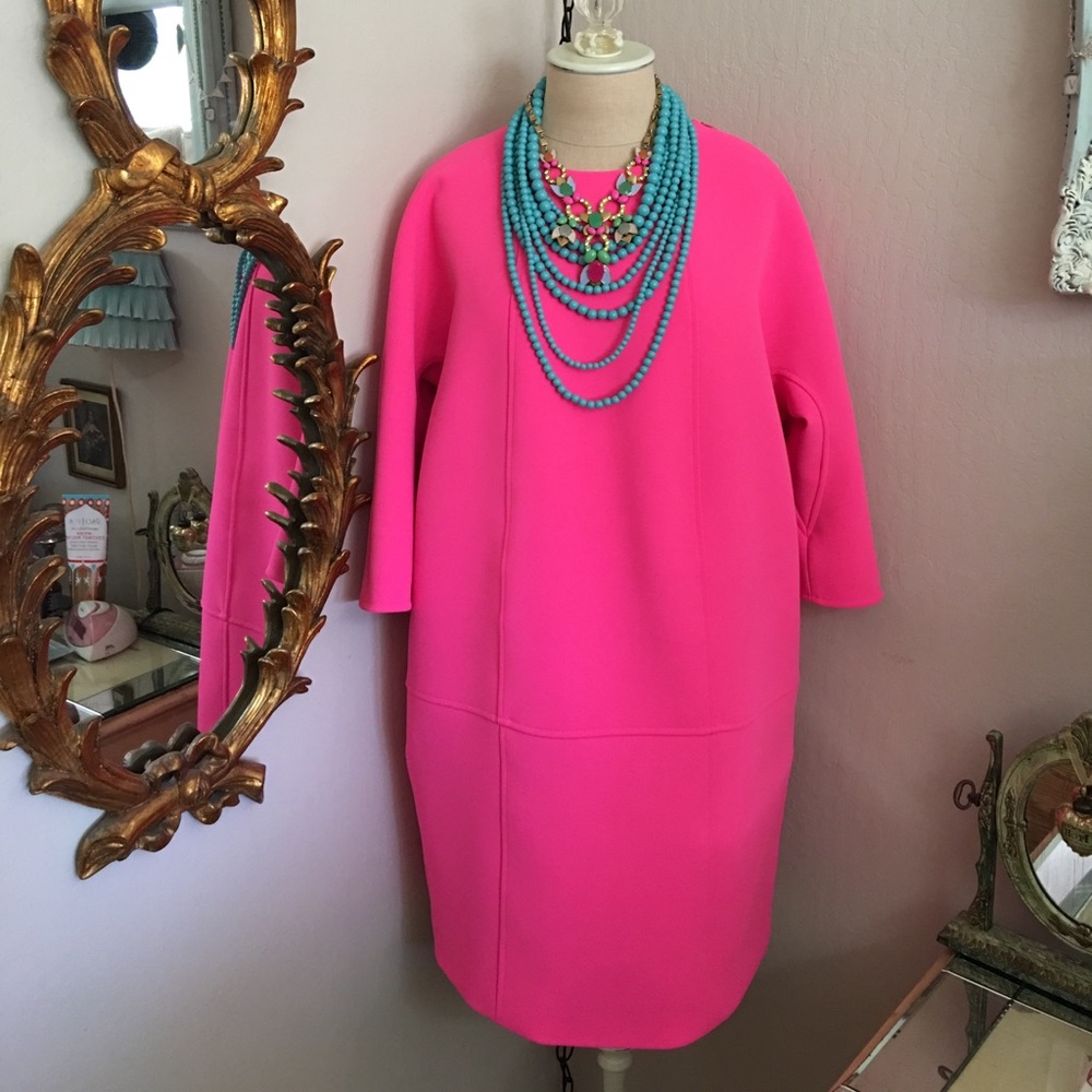 Banana Republic Hot Pink Dress