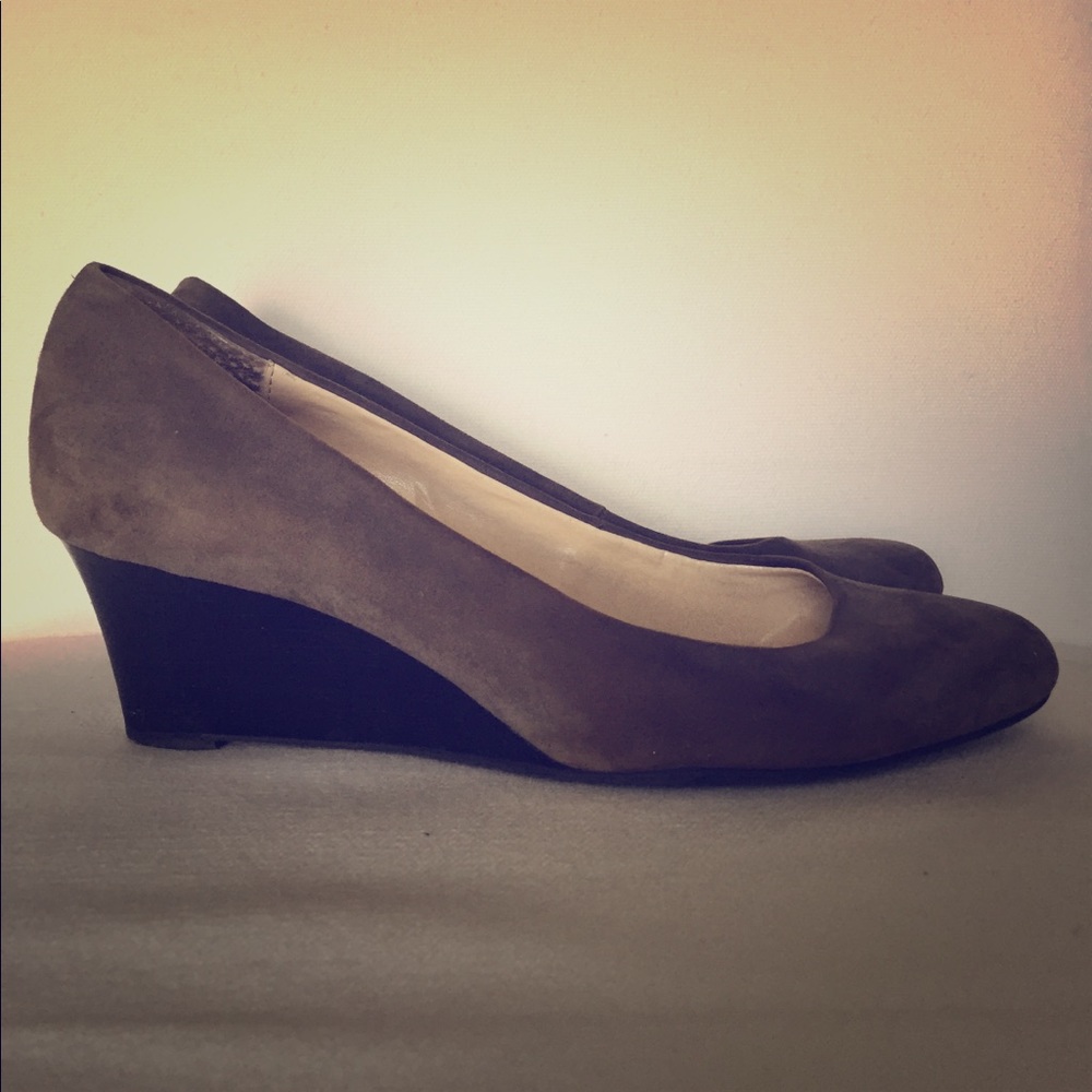 Calvin Klein Yana Pumps Wedges in Grey