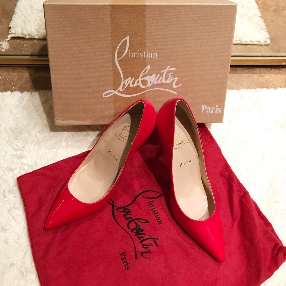 Red bottom red heels