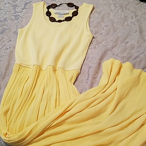 Barbara Lesser Dresses & Skirts - BEAUTIFUL YELLOW MAXI DRESS