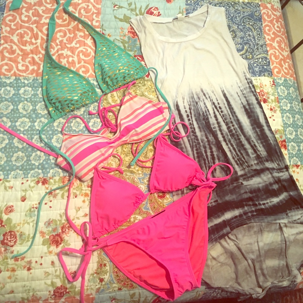 Bikini Tops & a Coverup