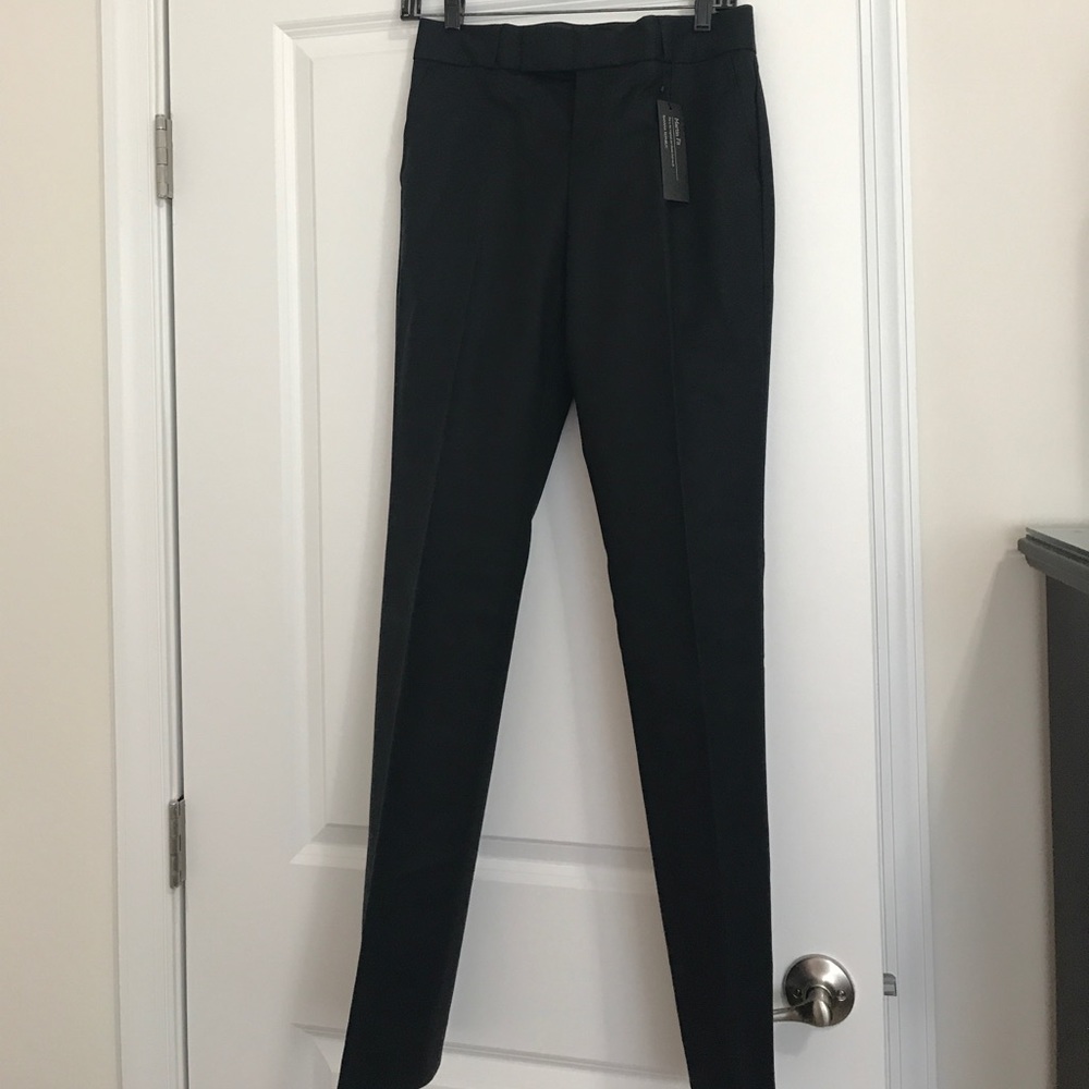 Banana Republic Black Martin Fit Pants Size 0 NWT