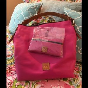 💕DOONEY & BOURKE Smooth Leather Hobo with Extra's