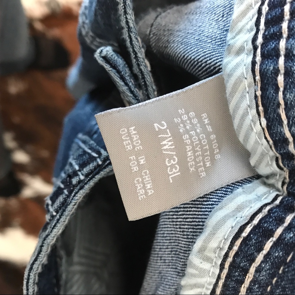 N-W-T BOHO Flare Denim w/ Embroidered Pocket - Picture 4 of 4