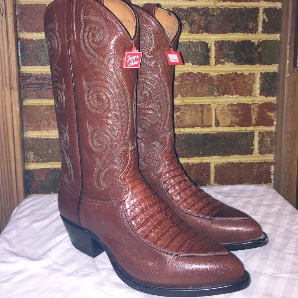 Caiman tail boots