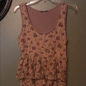 Floral Medium Tank