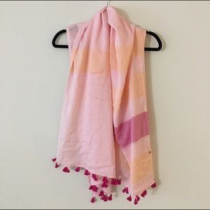NWOT Lululemon Sun to Moon Scarf in Pink and Coral