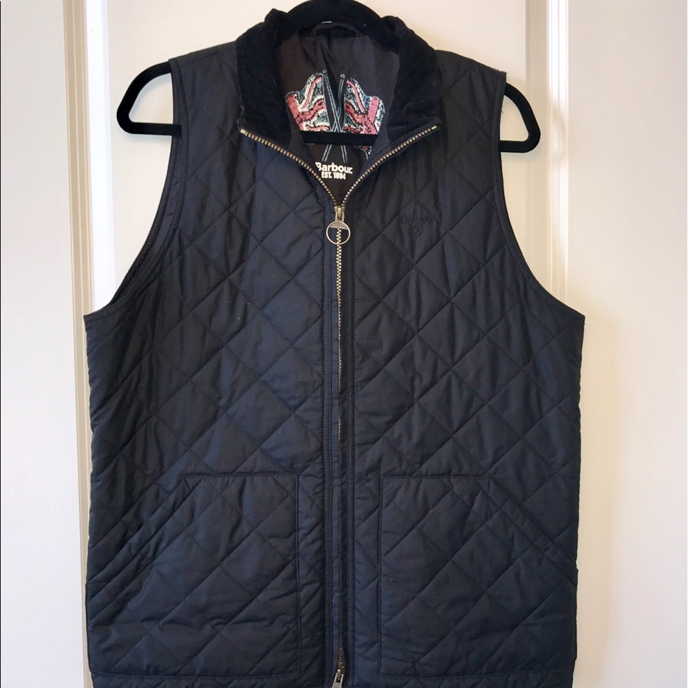 SALE Barbour Quilted Vest Medium