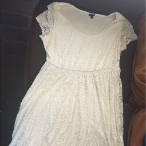 White light weight lace Torrid Dress