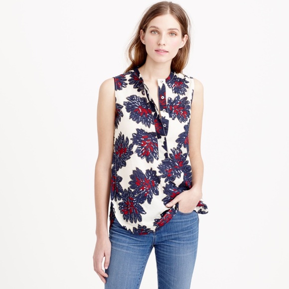 J. Crew Tops - J. Crew Sequined Firework Blouse
