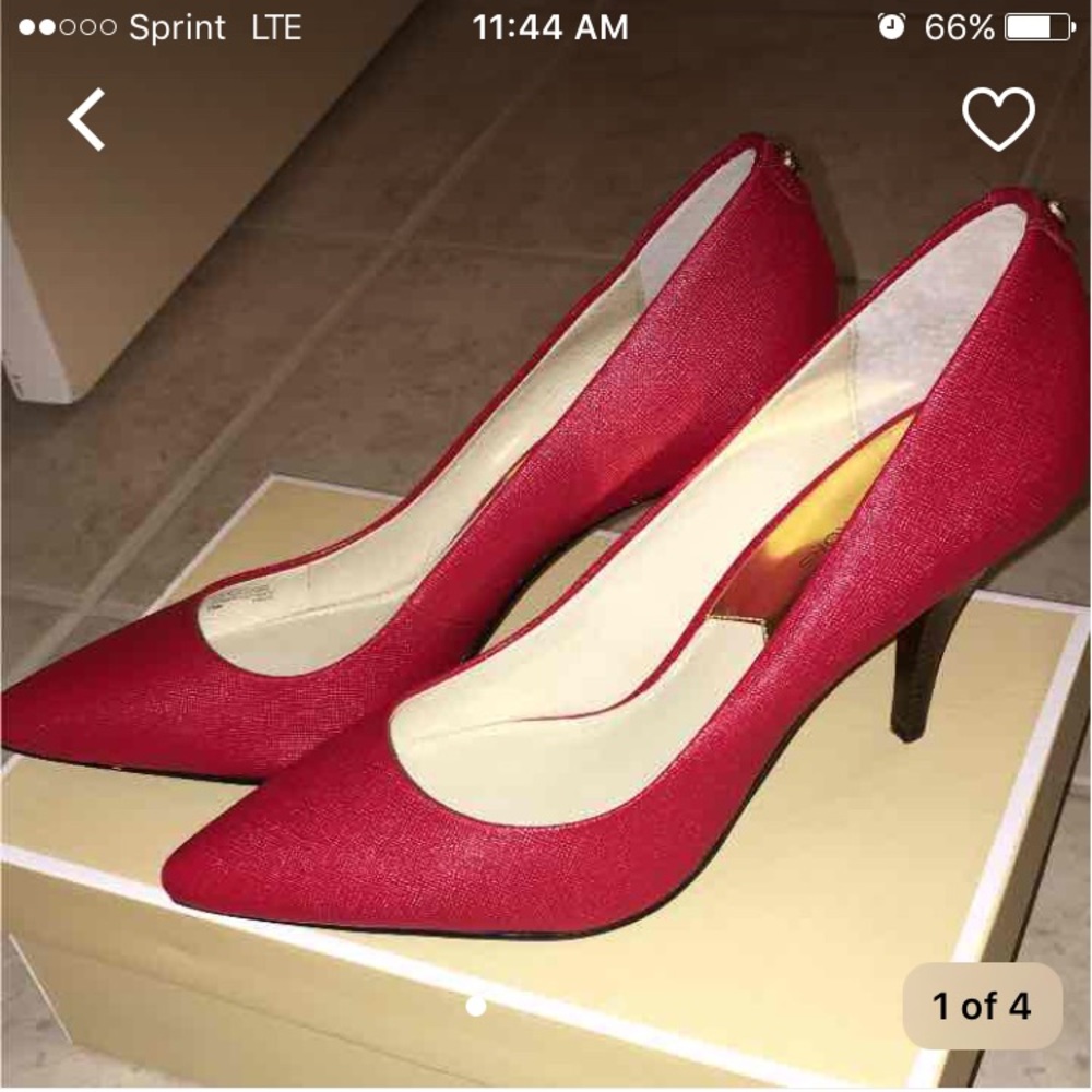 Michael Kors Red Pumps