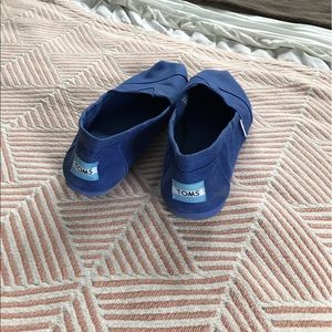 Toms shoes - royal blue