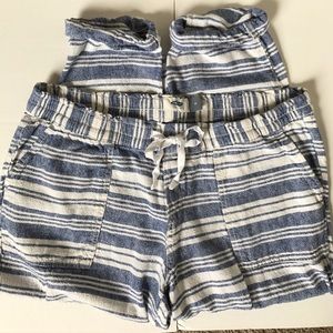 Old Navy Linen crop pants Med