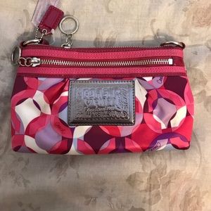 Coach Poppy Collection Large Wristlet