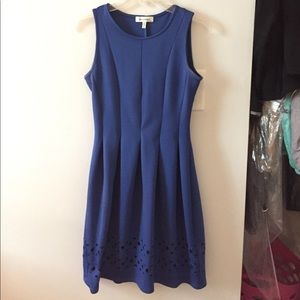 Royal Blue Dress with cut outs!
