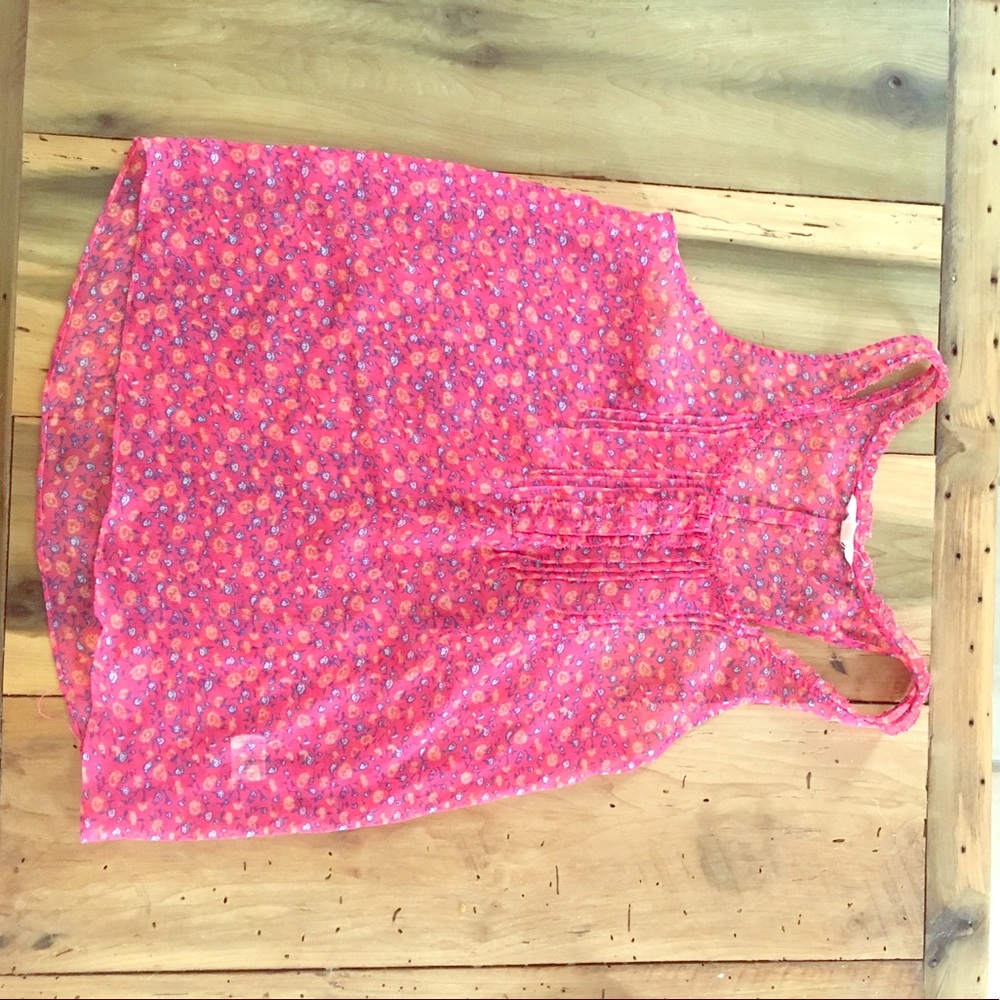 Racerback blouse