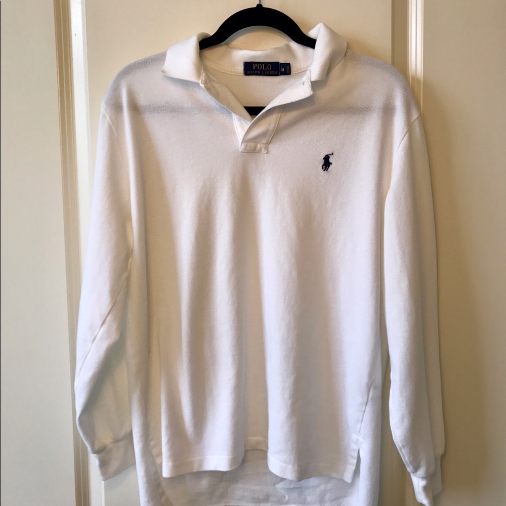 SALE Polo Ralph Lauren Long Sleeve Polo Medium