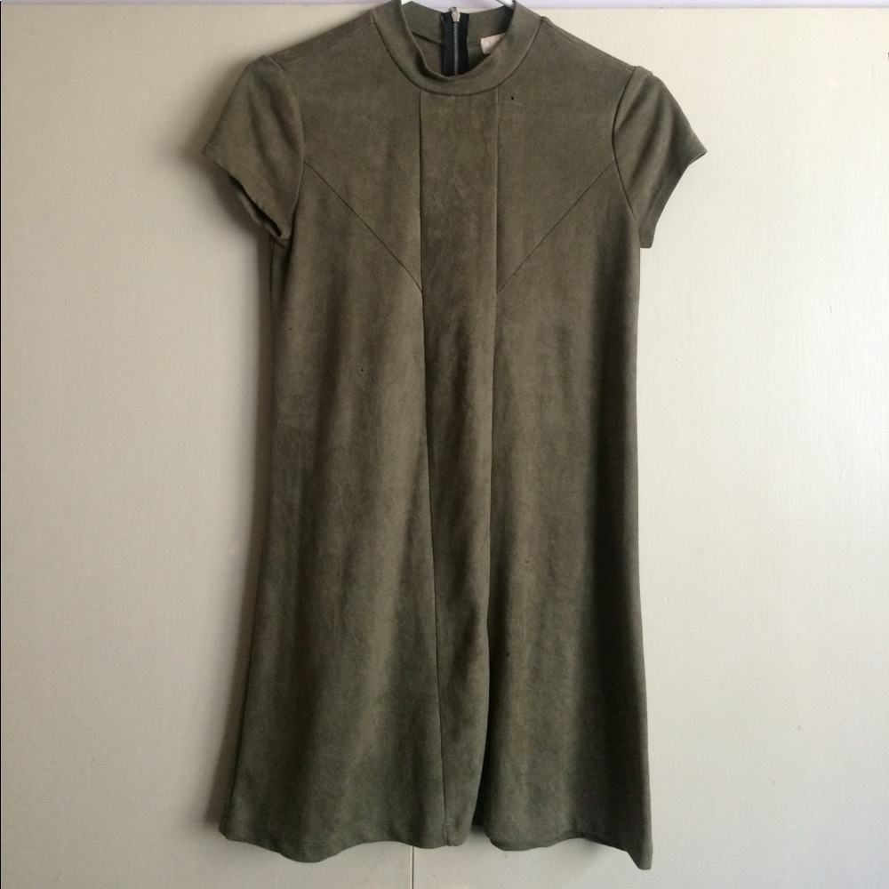 Olive Green Dress