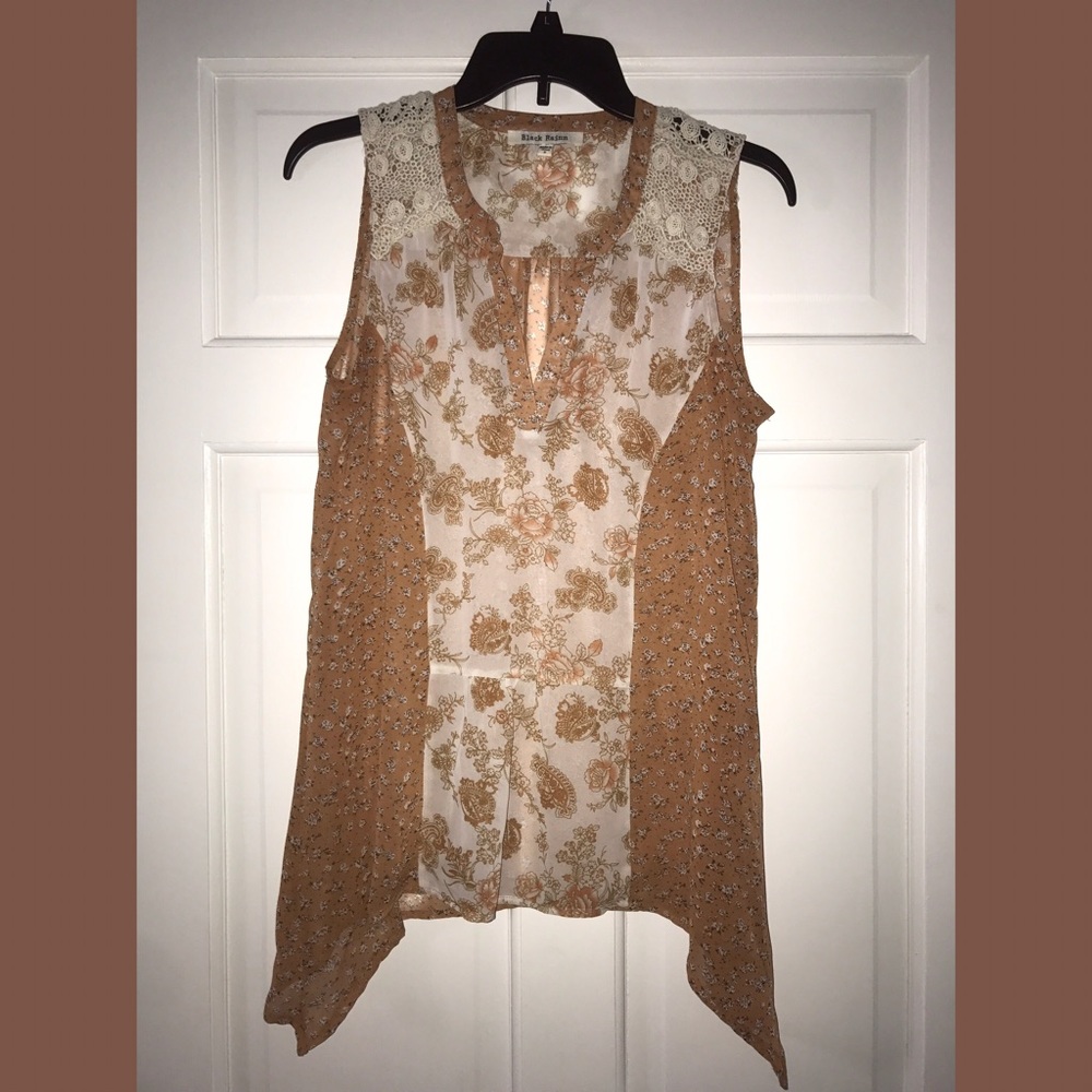 EUC Black Rain Tabk Top