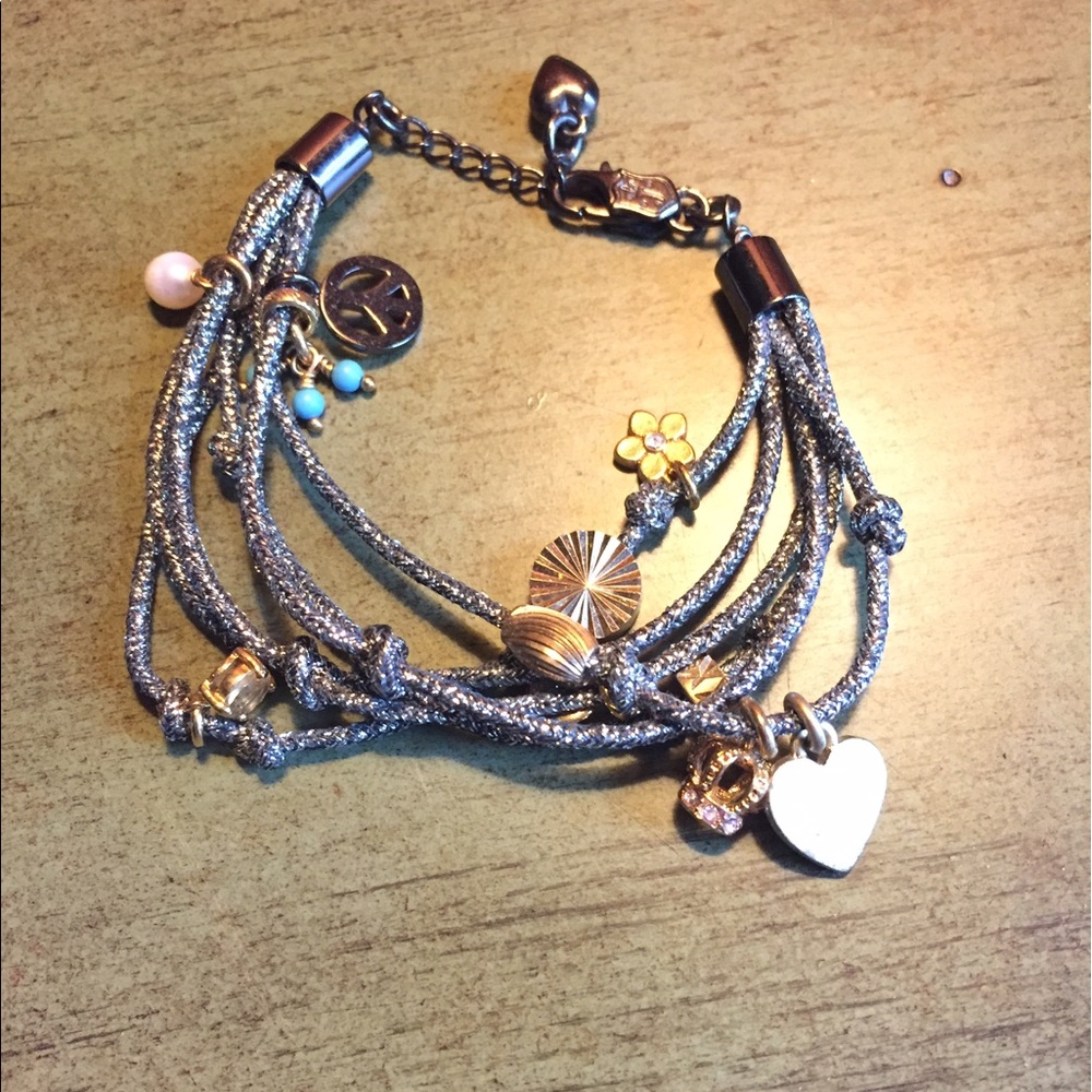 Juicy Couture metallic bracelet