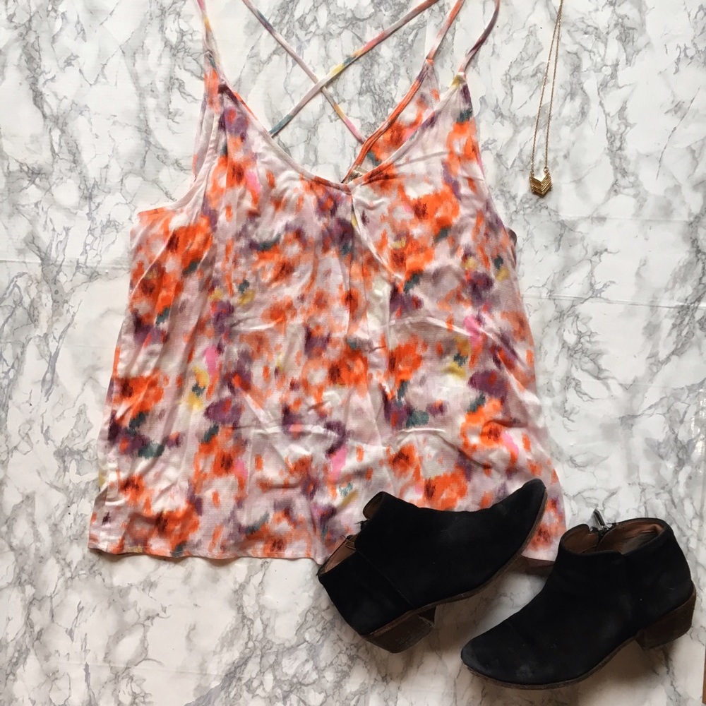 🖤Lucky Brand Floral Tank🖤