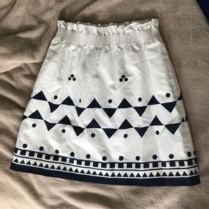 J. Crew linen skirt