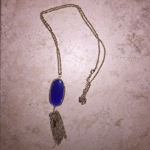 Kendra Scott Rayne Necklace in Royal Blue