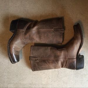 Worn 5 times tops, Frye Cavalry mid-calf boots