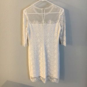 White Lace BCBG Sheath