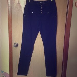 Almost famous high waisted skinny jeans