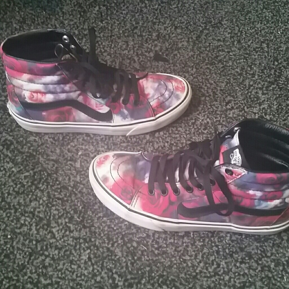 Hightop Floral Vans