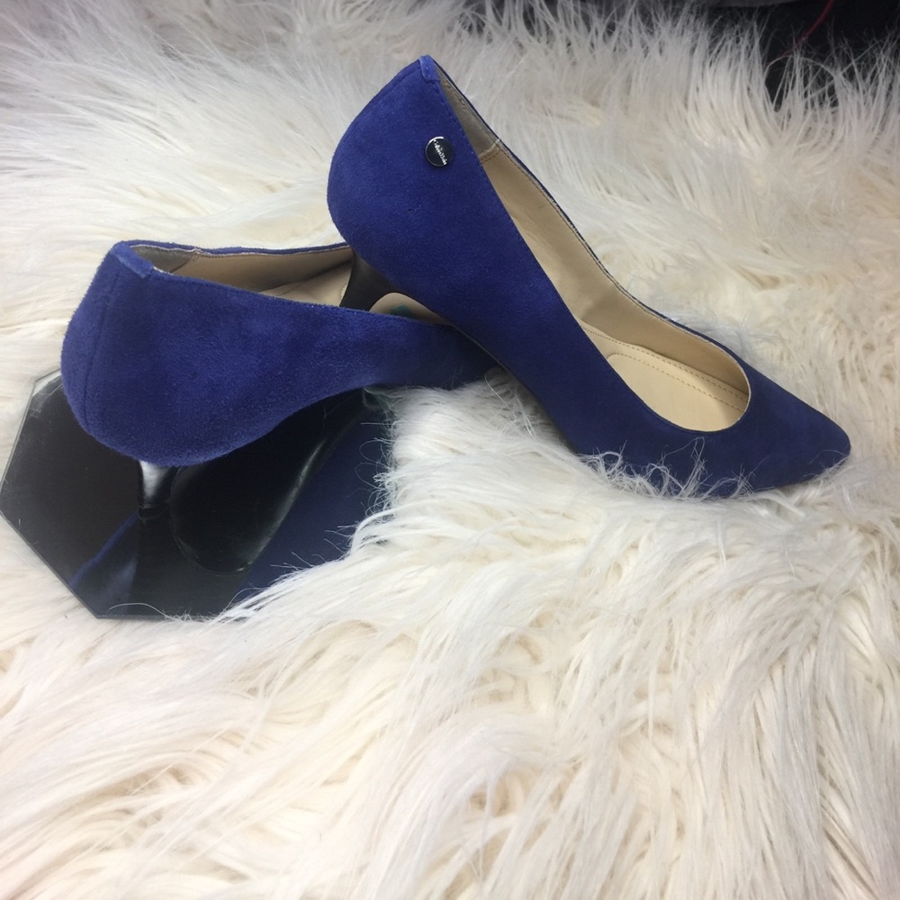 CALVIN KLEIN-Cobalt Blue Shoes *Low Heel* 💙