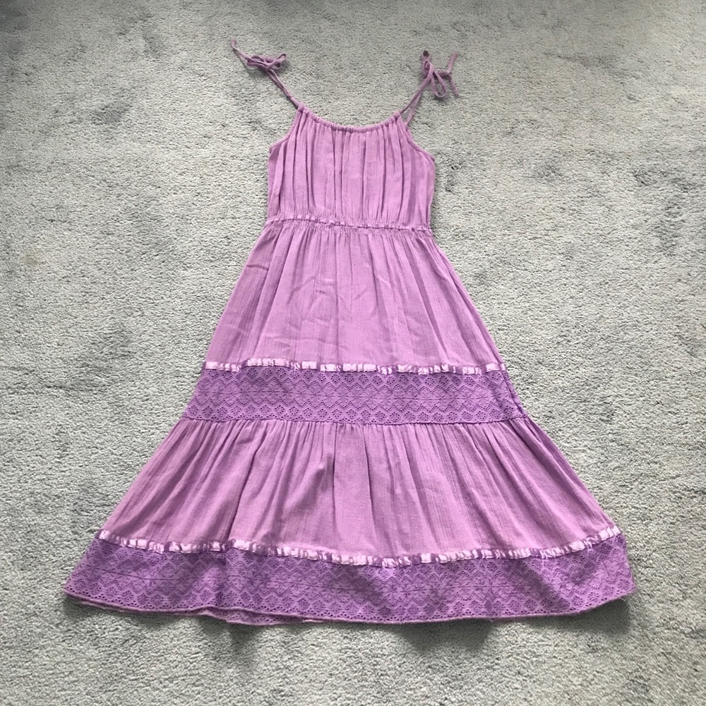 Lilac bohemian H&M dress sz 4
