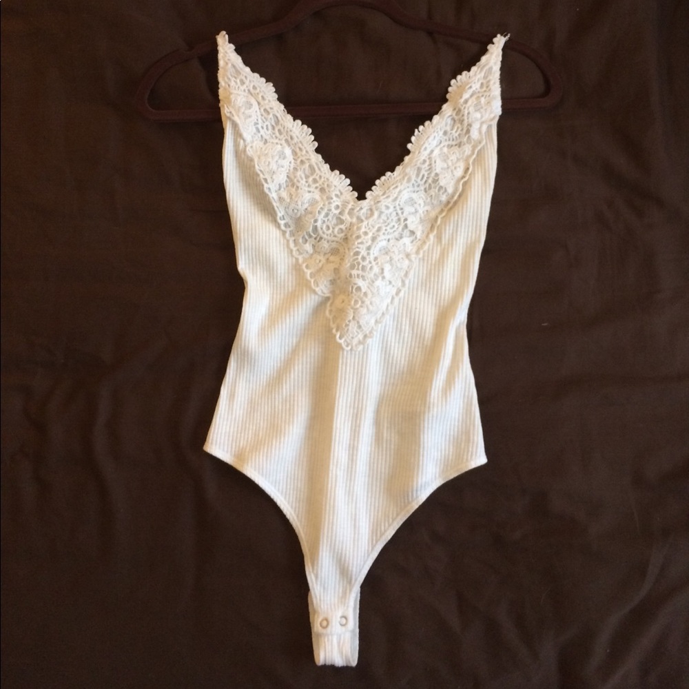 Forever 21 White BodySuit