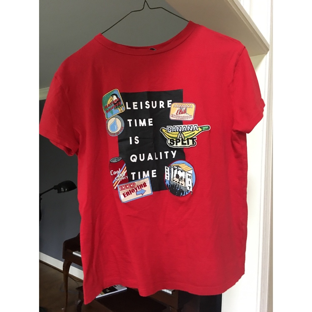 Zara Red T Shirt