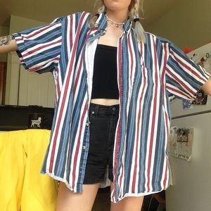 🌟Oversized Button Up🌟