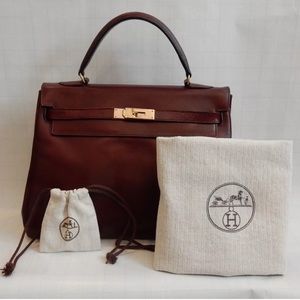 🎉SOLD🎉 1964 Hermès Kelly 32 CM Retourne