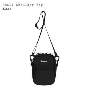 Black Supreme Shoulder Bag